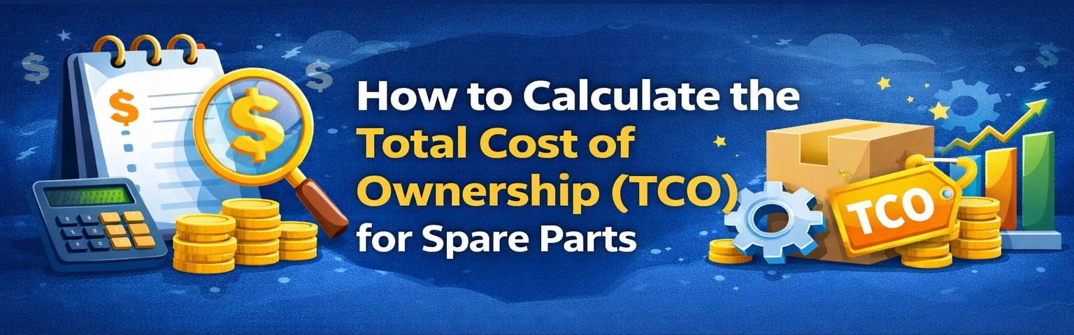 How to Calculate the Total Cost of Ownership (TCO) for Spare Parts