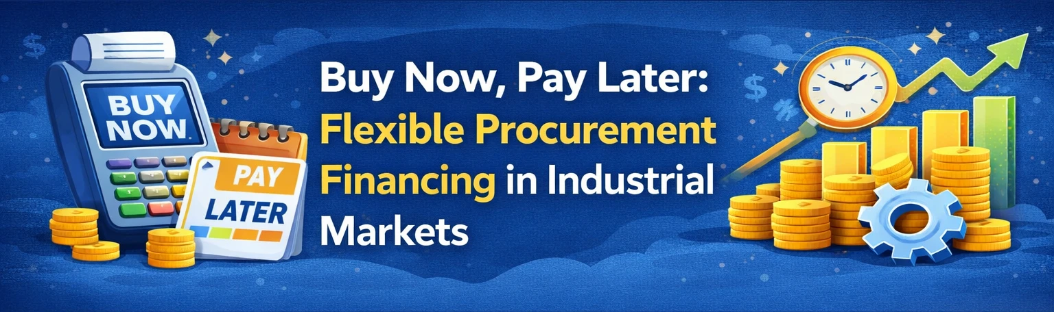 Buy Now, Pay Later: Flexible Procurement Financing in Industrial Markets