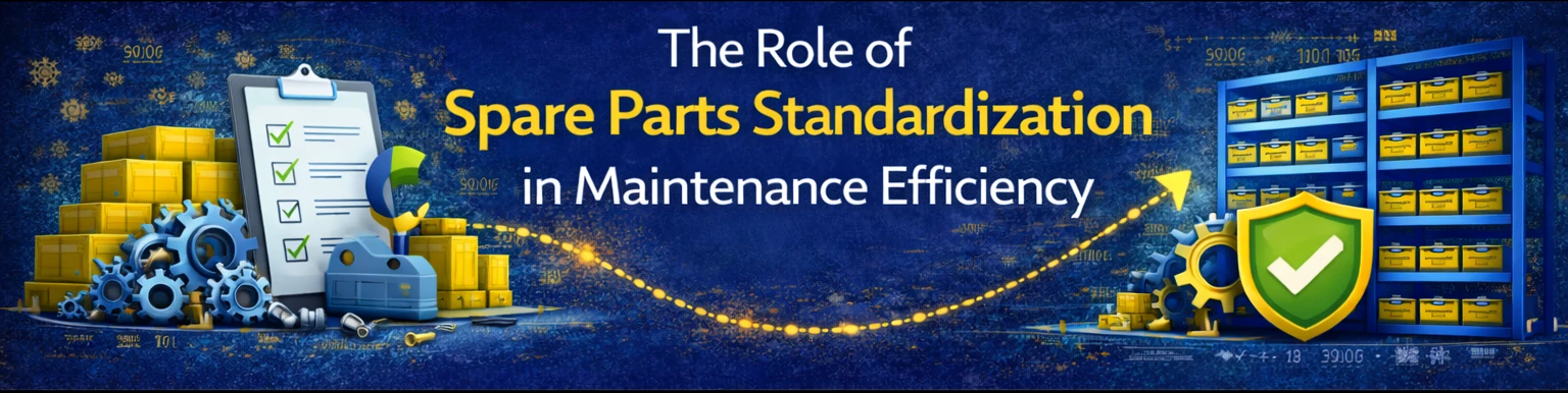 The Role of Spare Parts Standardization in Maintenance Efficiency