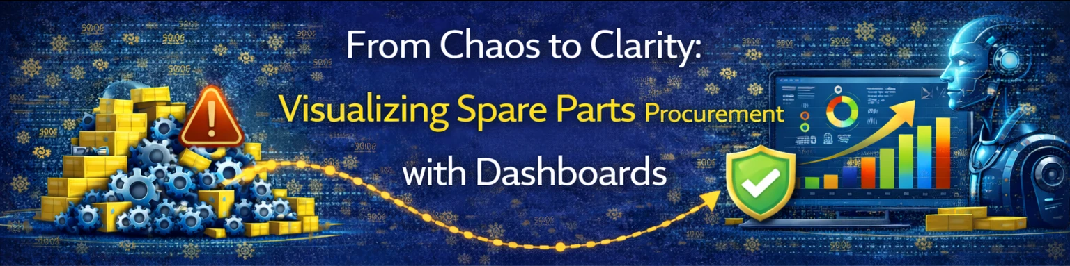 From Chaos to Clarity: Visualizing Spare Parts Procurement with Dashboards