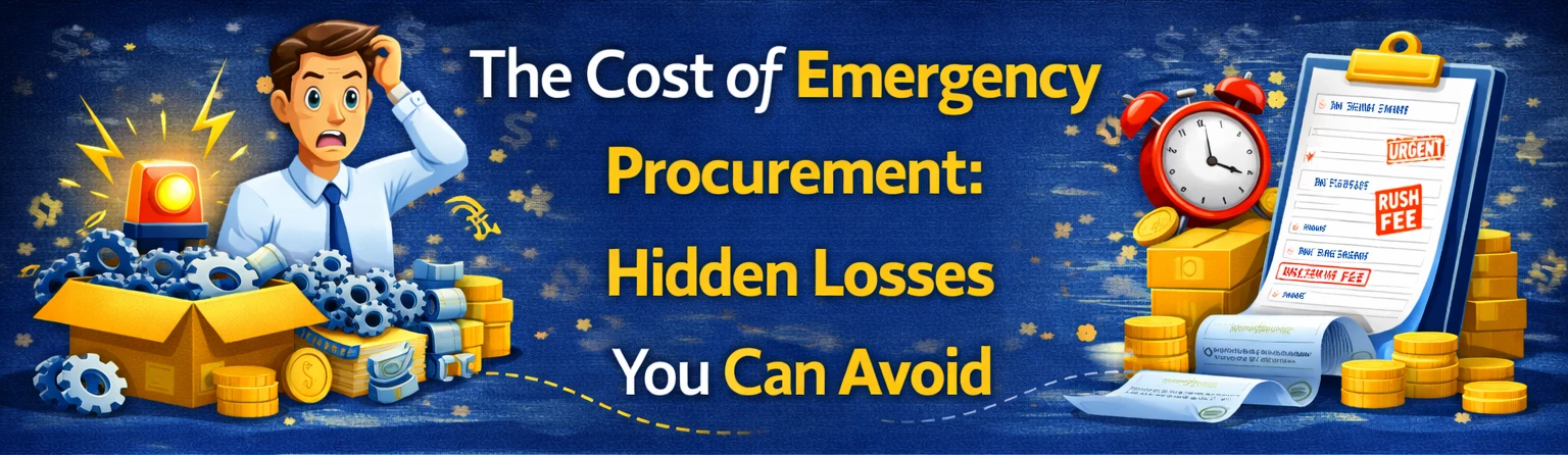 The Cost of Emergency Procurement: Hidden Losses You Can Avoid