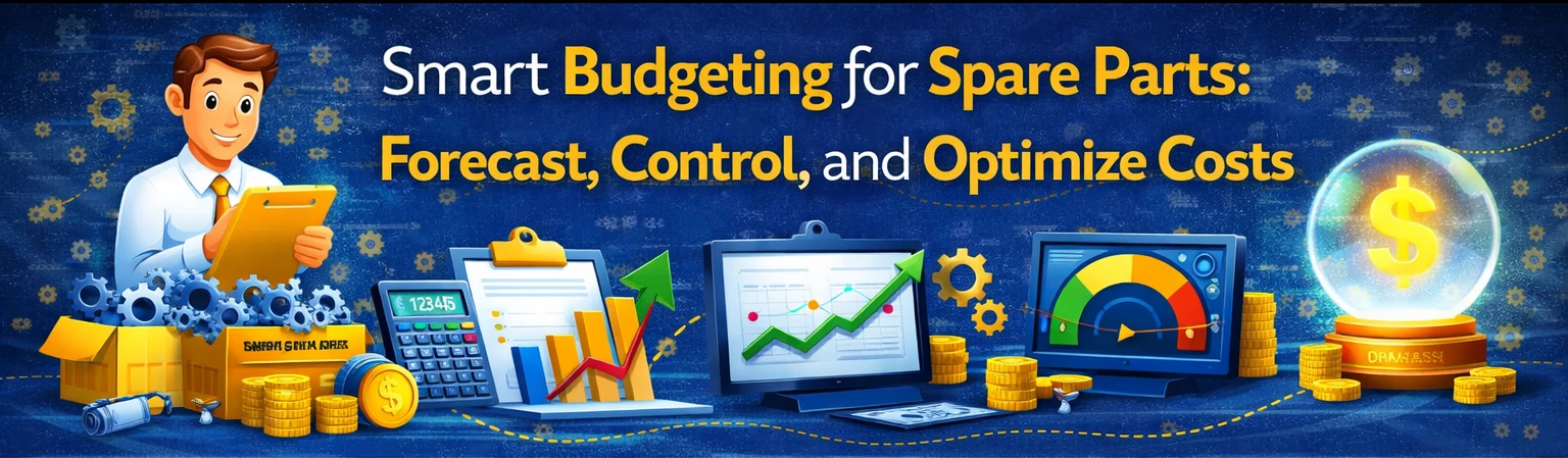 Smart Budgeting for Spare Parts: Forecast, Control, and Optimize Costs