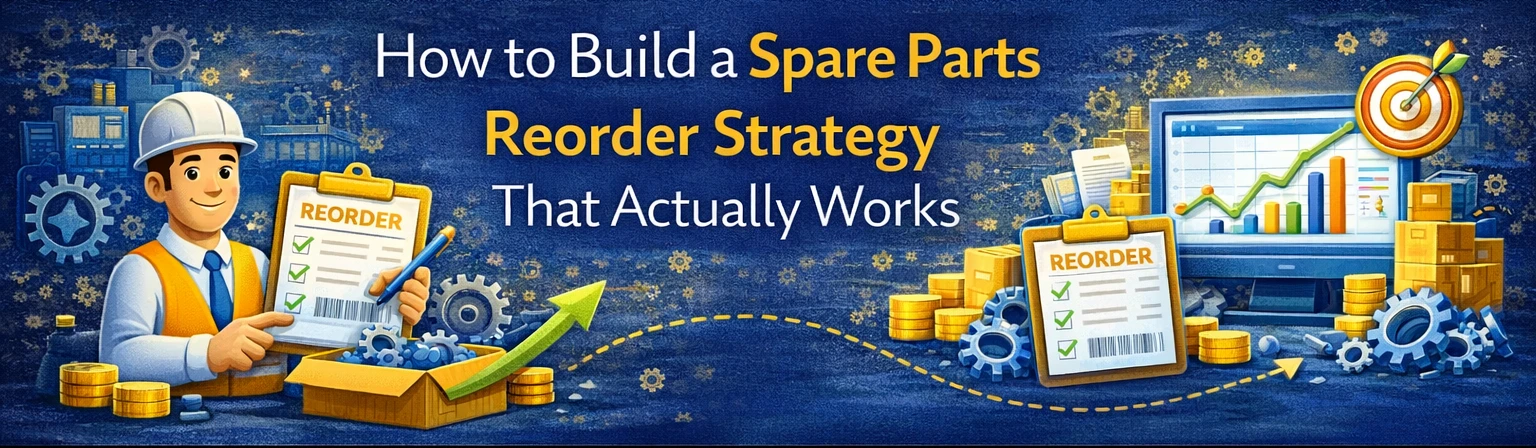 How to Build a Spare Parts Reorder Strategy That Actually Works