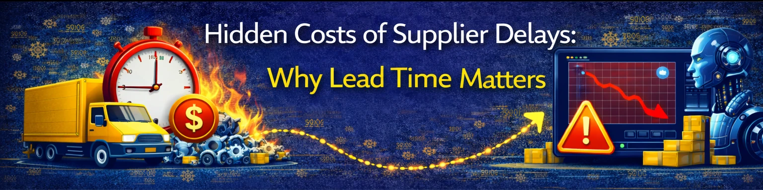 Hidden Costs of Supplier Delays: Why Lead Time Matters