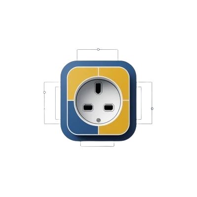 Sockets and enclosures for power outlet